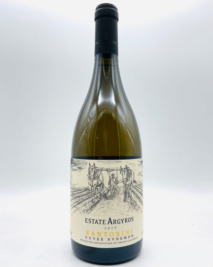 Assyrtiko Cuvée Evdemon 2019-Argyros Estate-Argyros Estate,Assyrtiko,Griechenland,griechische Weine kaufen,Griechischer Wein,High End,Meer,Santorin,Vinaturel,Vulkan,Wein aus Griechenland,Weißwein