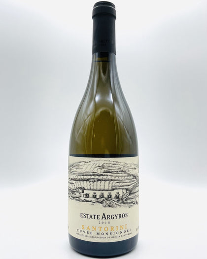 Assyrtiko Cuvée Monsignori 2019-Argyros Estate-Argyros Estate,Assyrtiko,Griechenland,griechische Weine kaufen,Griechischer Wein,Santorin,Sommer,Strand,Vinaturel,Vulkan,Wein aus Griechenland,Weißwein